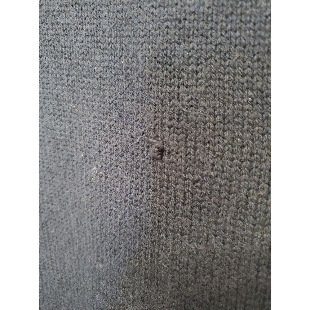 Chico's Wool/Cashmere Blend Boat Neck Flared Glitter Sleeve Sweater Size 2 Large - Picture 9 of 9